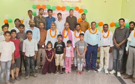 गुरुकुल लाईब्रेरी का भव्य उद्घाटन काव्यों उत्साह में गूंजा साहित्यिक स्वर