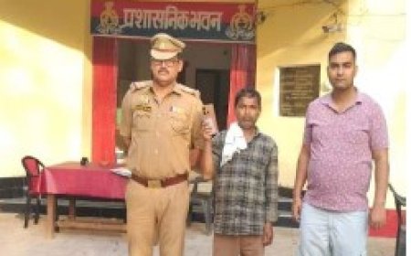खोया मोबाइल ट्रैक कर मालिक को सौंपा, सीतापुर पुलिस की सराहनीय पहल
