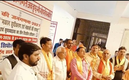 सिधौली में गूंजा ‘जय गौ माता’—संतों के सानिध्य में सैकड़ों लोगों ने सौंपा प्रार्थना पत्र